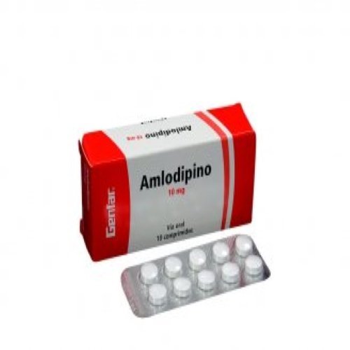 Amlodipino 10 Mg 10 Tabletas Gf Tu Droguería en Línea