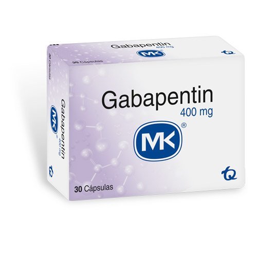 Gabapentin 400 Mg 30 Cap Mk M 15840 Tu Droguería en Línea