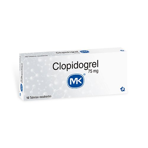 Clopidogrel 75 Mg 10 Tabletas Mk(M)12795