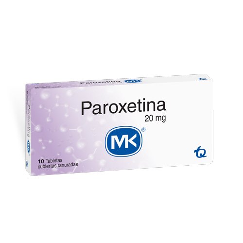 Paroxetina 20 Mg 30 Tabletas Mk