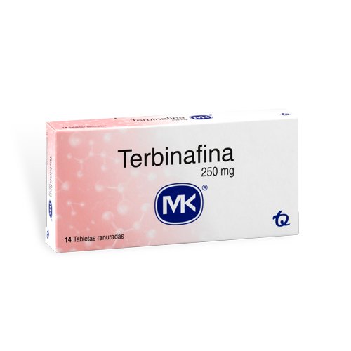 Terbinafina 250 Mg 14 Tabletas Mk