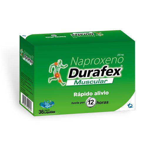 Durafex 250 Mg 36 Capsulas Mk