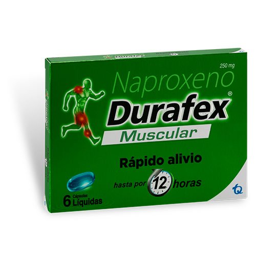 Durafex 250 Miligramos 6 Capsulas Mk