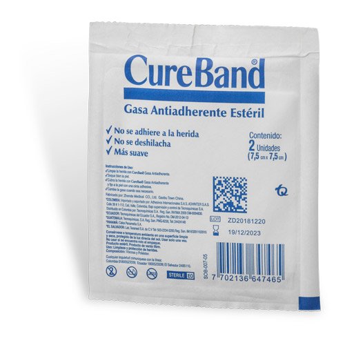 Curebandgasa 7.5X7.5Cm Sobx2Cc