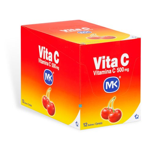 Vita C Mk 500Mg Cereza Tabmast