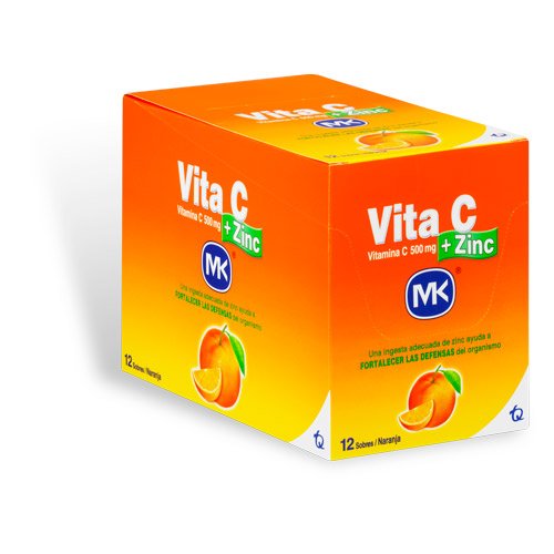 Vitac+Zincmk 500Mg Nja Tabmast