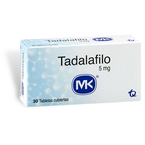 Tadalafilo 5 Mg 30 Tabletas Mk(3%+)(Pae)