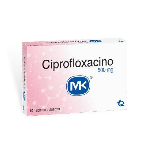 Ciprofloxacina 500 Mg 10 Tbs Mk