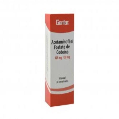 Acetaminofen+Codeina 325/30Mg 30 Tbs Gf