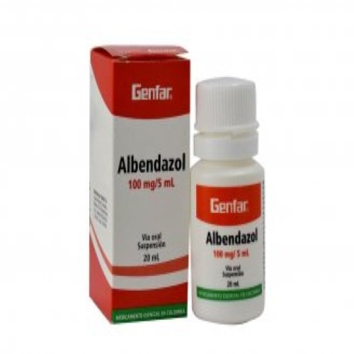 Albendazol Suspension 20 Ml Gf