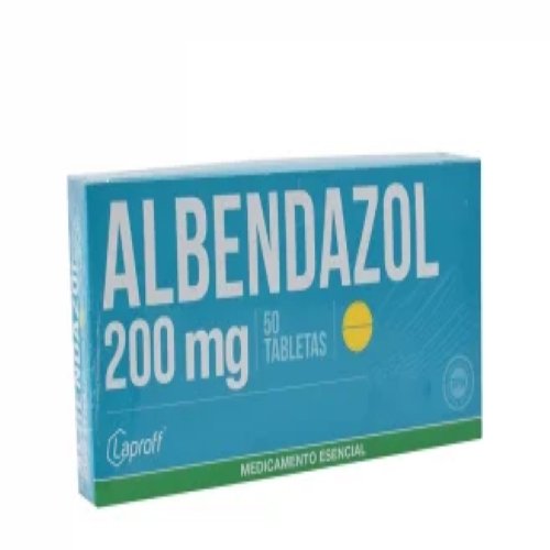 Albendazol 200 Mg 50 Tabletas Lp