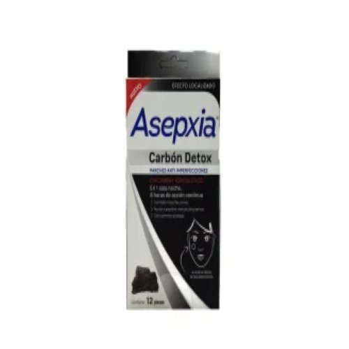 Parche Asepxia Carbon Antimpe.12Unds