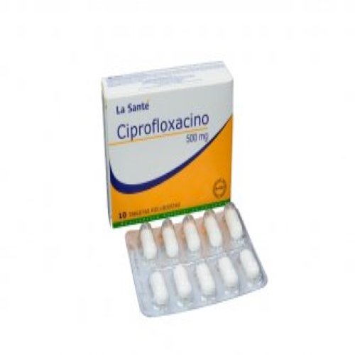 Ciprofloxacina 500 Mg 10 Tabletas Ls