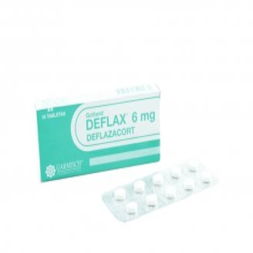 Deflax 6 Mg 10 Tabletas