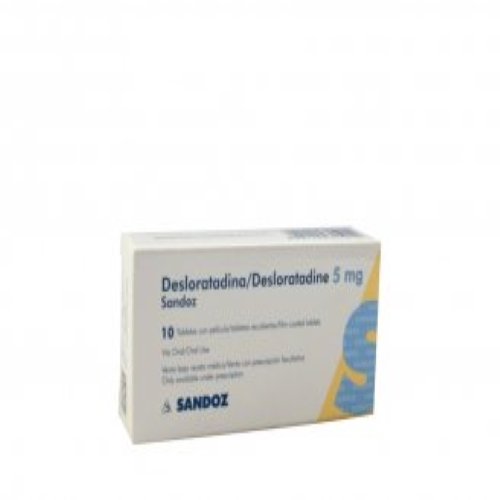 Desloratadina 5 Mg 10 Tabletas ex
