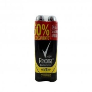 2 Desodorante Rexona Spray Men V8 90Gr Super Ofe
