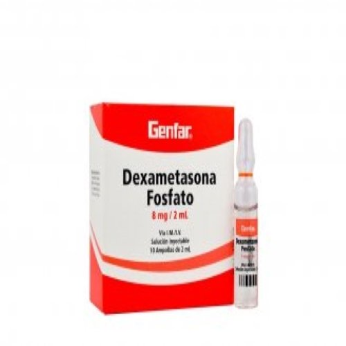 Dexametasona 8 Mg 2 Ml 10 Ampollas Gf