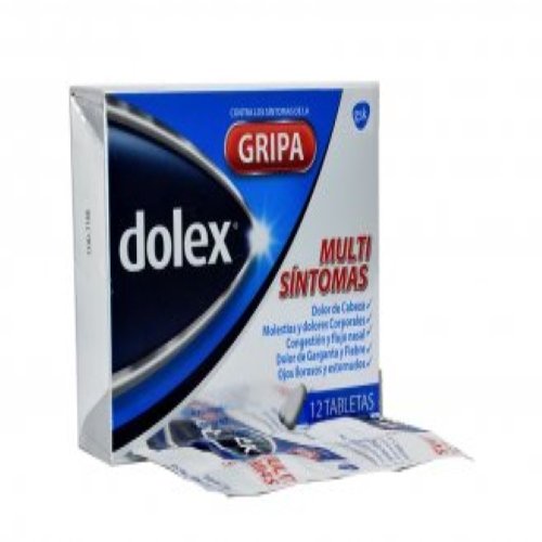 Dolex Gripa 12 Tabletas
