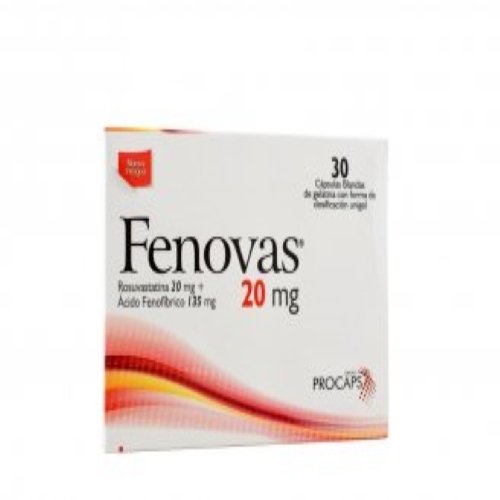 Fenovas 20 Mg 30 Caps.Blandas