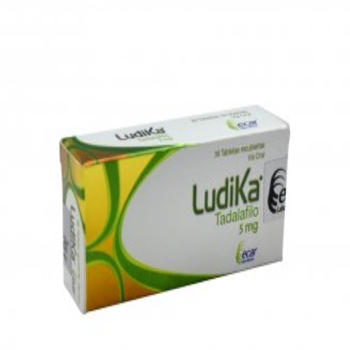 Ludika Tadalafilo 5 Mg 30 Tabletas Ecar