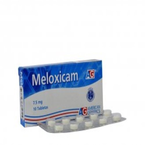 Meloxicam 7.5 Mg 10 Tabletas Ag