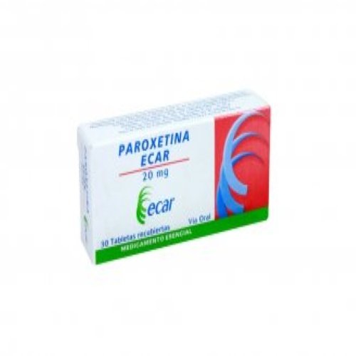 Paroxetina 20 Mg 30 Tabletas Ec