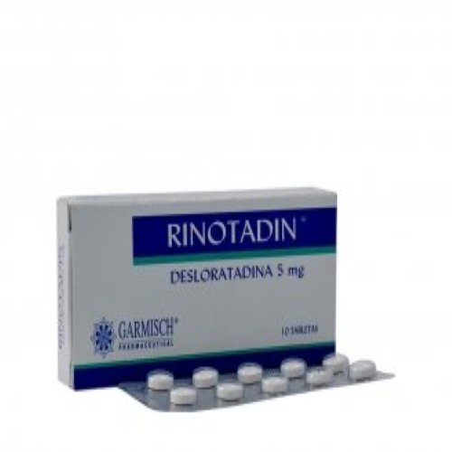 Rinotadin 5 Mg 10 Tabletas