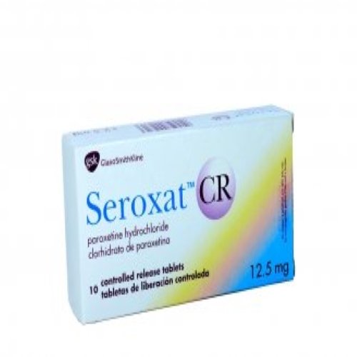 Seroxat Cr 12.5 Mg 10 Tabletas (3%+)