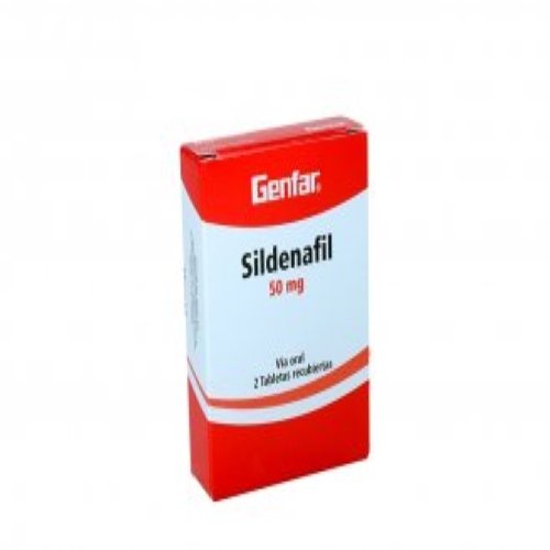 Sildenafil 50 Mg 2 Tabletas Gf