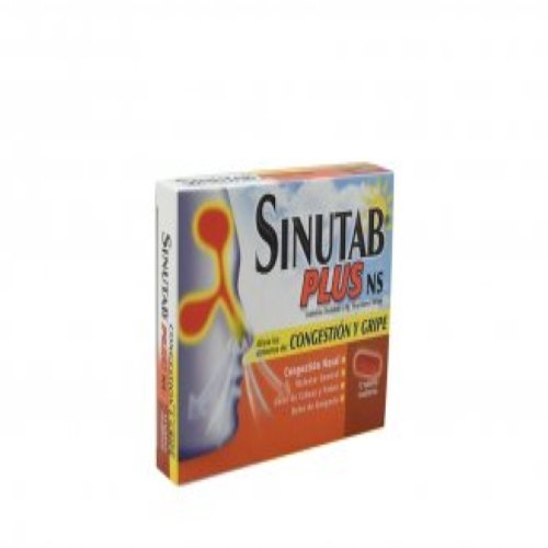 Sinutab Plus Ns 12 Tabletas