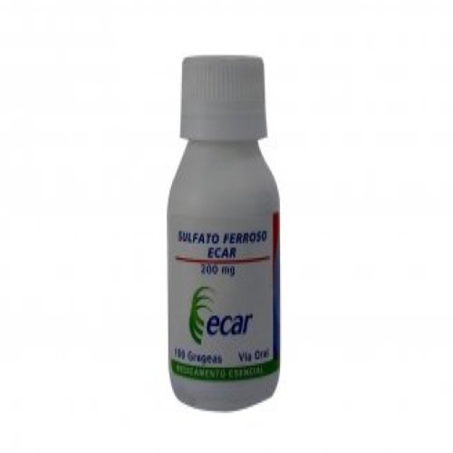 Sulfato Ferroso 200 Mg 100 Grageas Ec