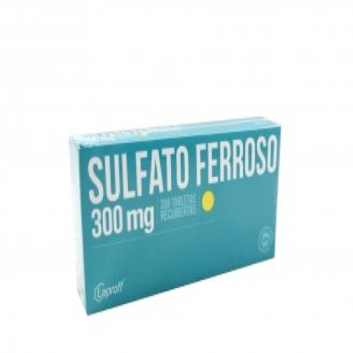 Sulfato Ferroso 300 Mg 300 Tabletas Lp