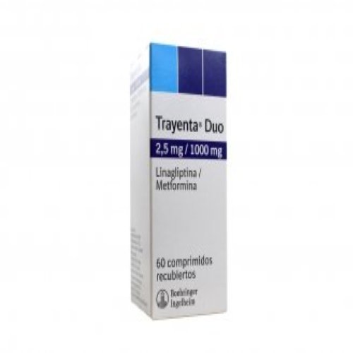 Trayenta Duo 2.5/1000 Mg 60 Tbs (Pae)