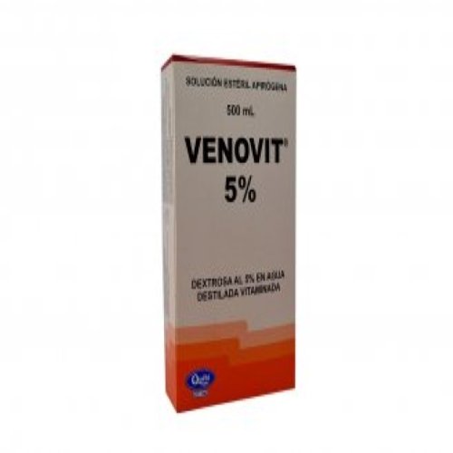 Suero Venovit 5% A/D 500 Ml Bolsa