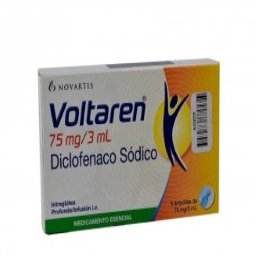 Voltaren 75 Mg 5 Ampollas
