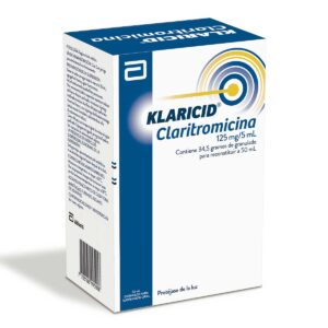 KLARICID 125 MG SUSPENSION 50 ML