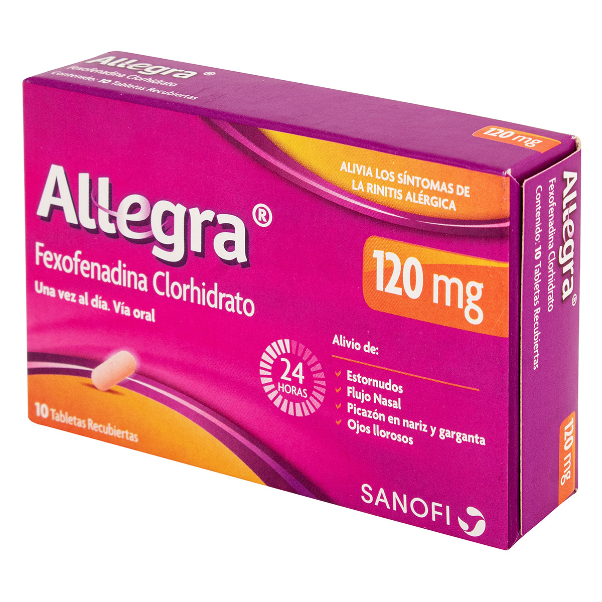 ALLEGRA 120 MG 10 COMPRIMIDOS
