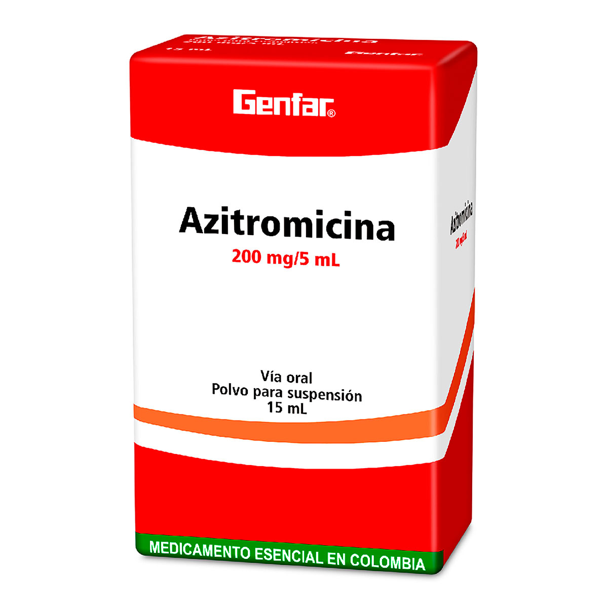 AZITROMICINA 200 MG SUSPENSION 15 ML GF