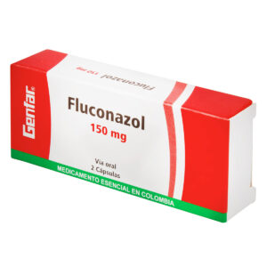 FLUCONAZOL 150 MG 2 CAPSULAS GF
