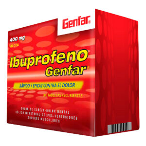 IBUPROFENO 400 MG 100 TABLETAS GF