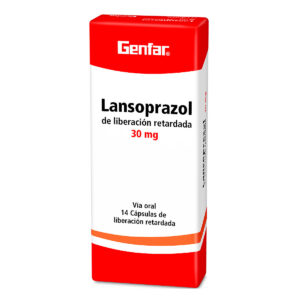 LANSOPRAZOL 30 MG 14 CAPSULAS GF