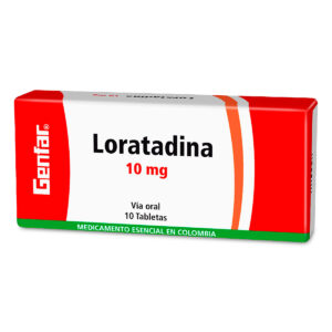 LORATADINA 10 MG 10 TABLETAS GF