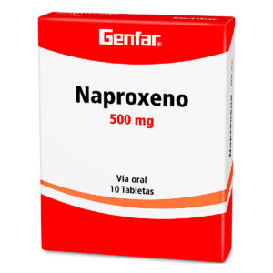 NAPROXENO 500 MG 10 TABLETAS GF
