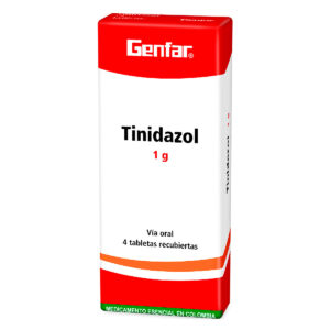 TINIDAZOL 1 GR 4 TABLETAS GF