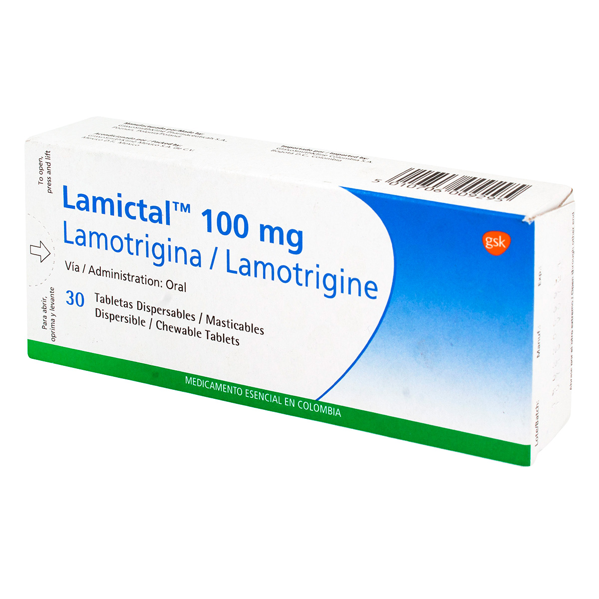 LAMICTAL DISP.100 MG 30 TBS52740