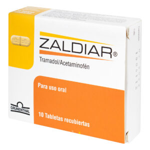 ZALDIAR 37.5/325 MG 10 TABLETAS
