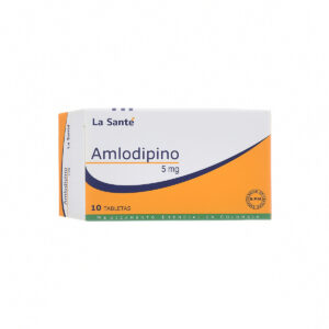 AMLODIPINO 5 MG 10 TABLETAS LS
