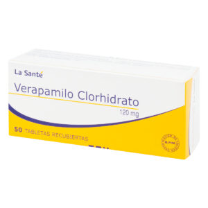 VERAPAMILO 120 MG 50 TABLETAS LS15420