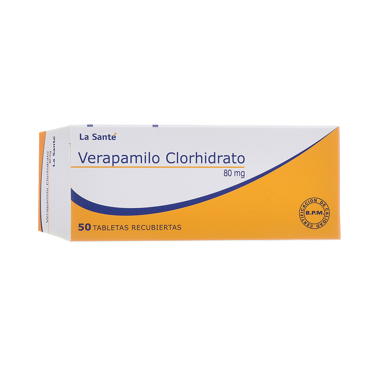 VERAPAMILO 80 MG 50 TABLETAS LS10280