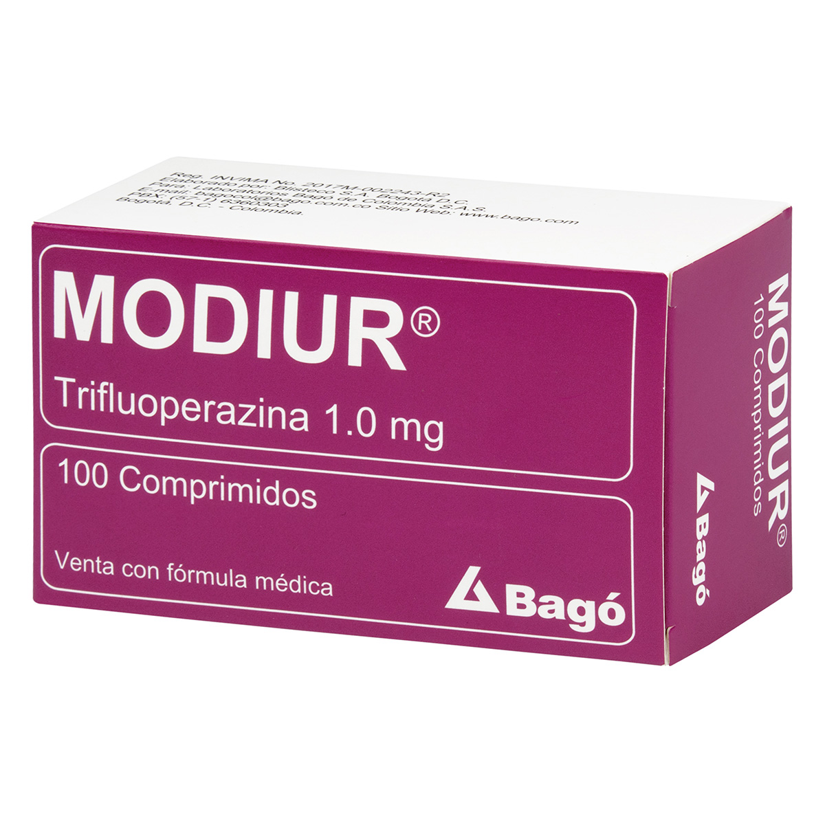 MODIUR 100 TABLETAS